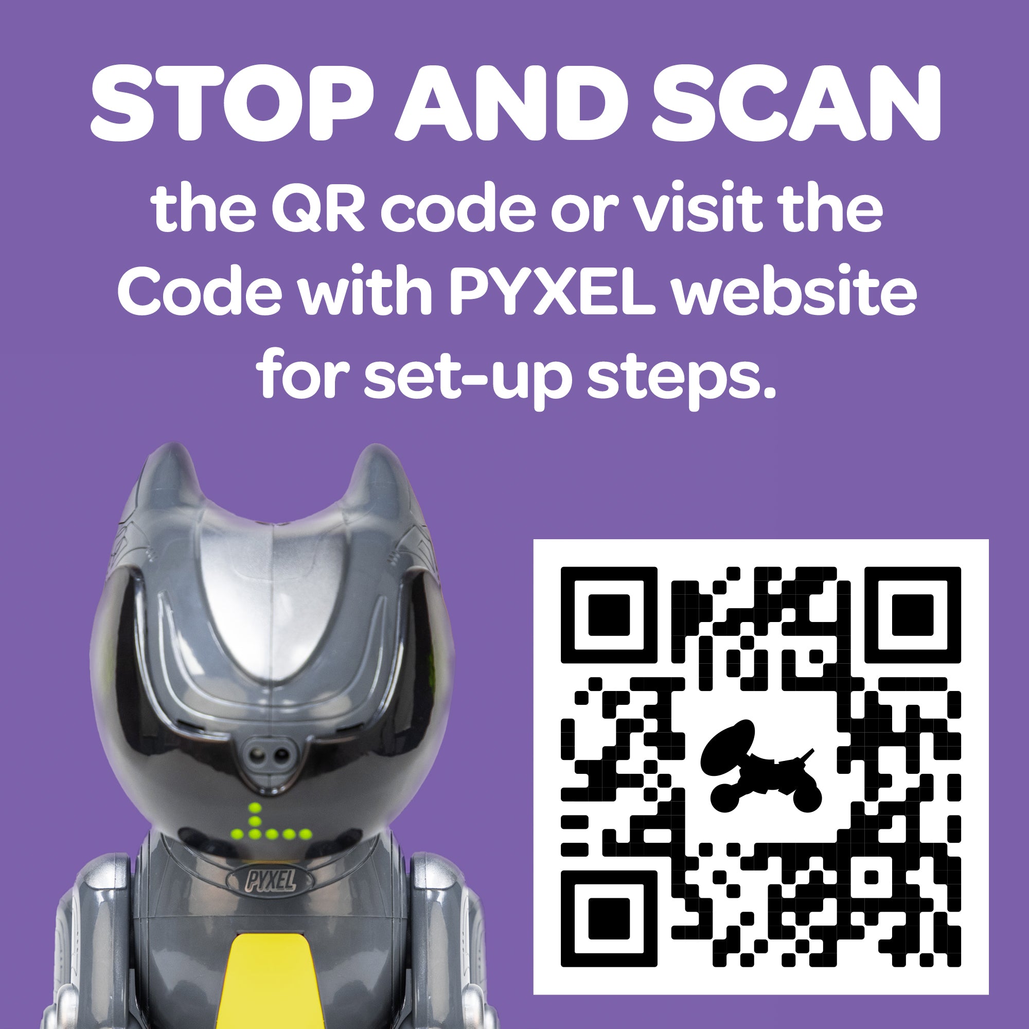 Learning Resources PYXEL: A Coders Best Friend, Interactive Coding Pet Robot with Blockly & Python, Ages 8+