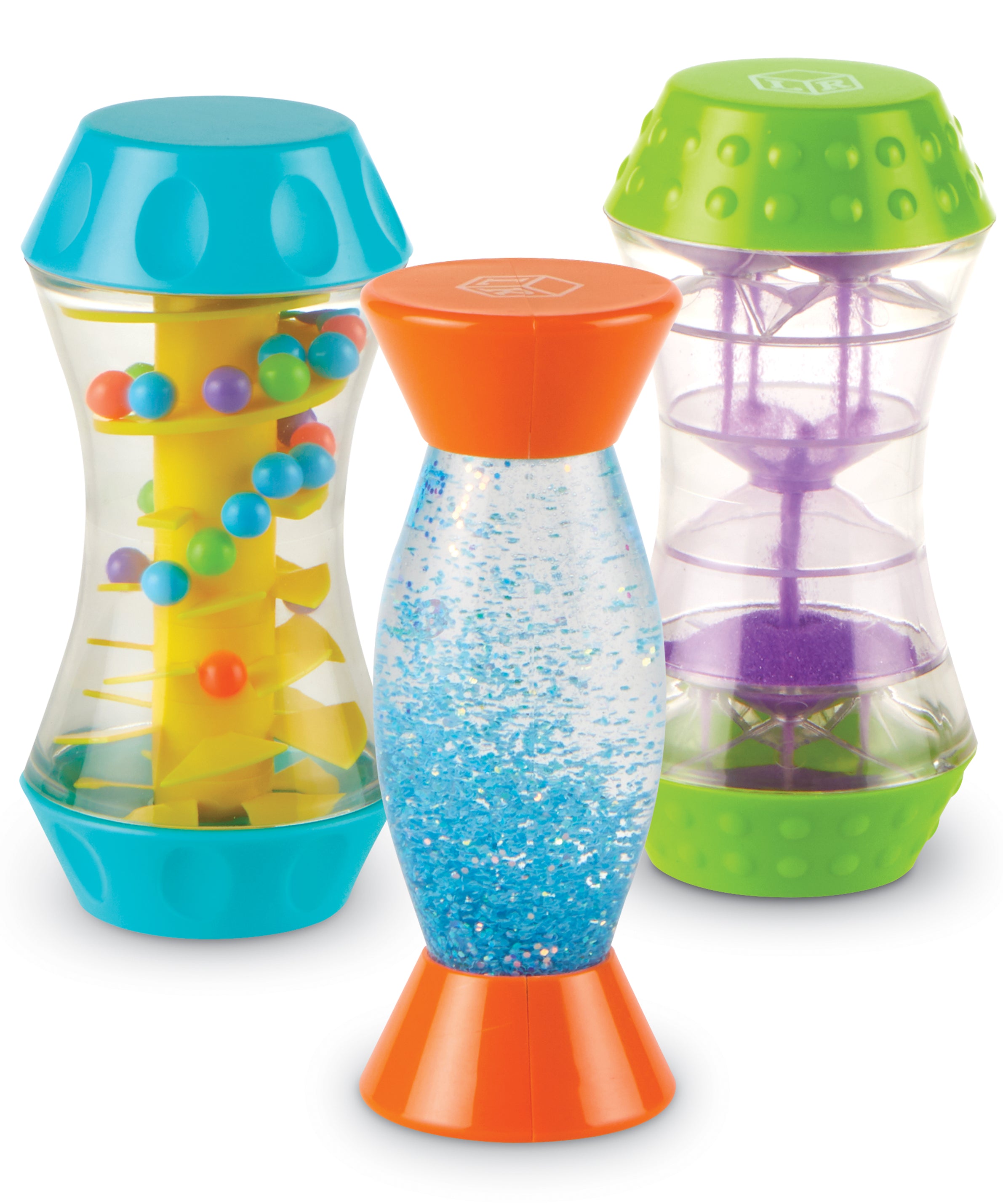 Learning Resources Sensory Trio Fidget Tubes Set of 3 Sensory Toys for Kids Ages 3 Plus