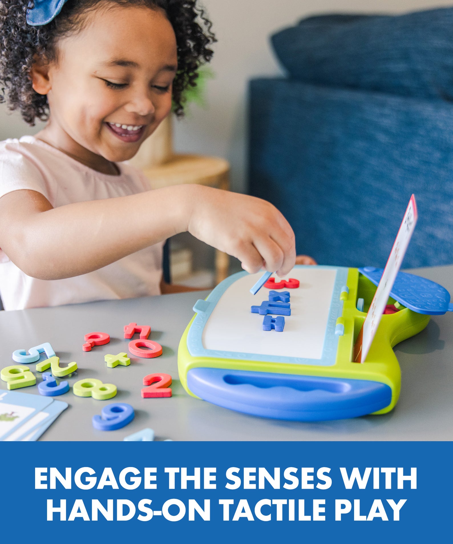 Learning Resources MathMagnets Go! Counting, Magnetic Maths Learning Set for Kids, Includes 42 Magnets & 30 Activity Cards, Ages 4+