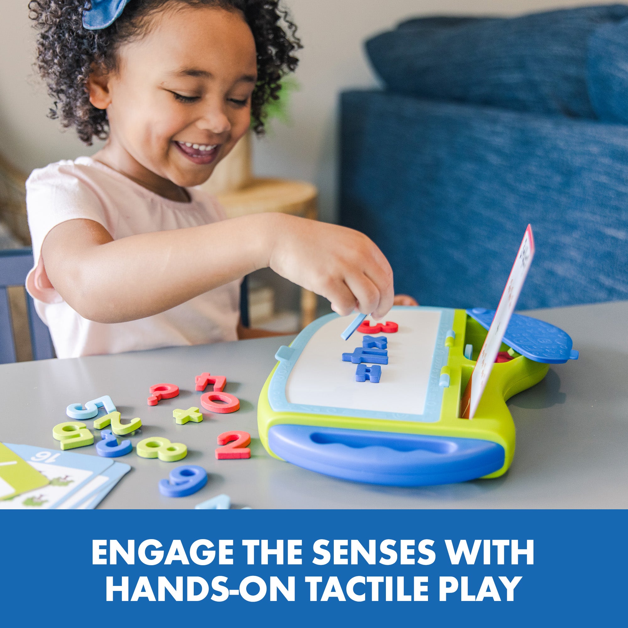 Learning Resources MathMagnets Go! Counting, Magnetic Maths Learning Set for Kids, Includes 42 Magnets & 30 Activity Cards, Ages 4+