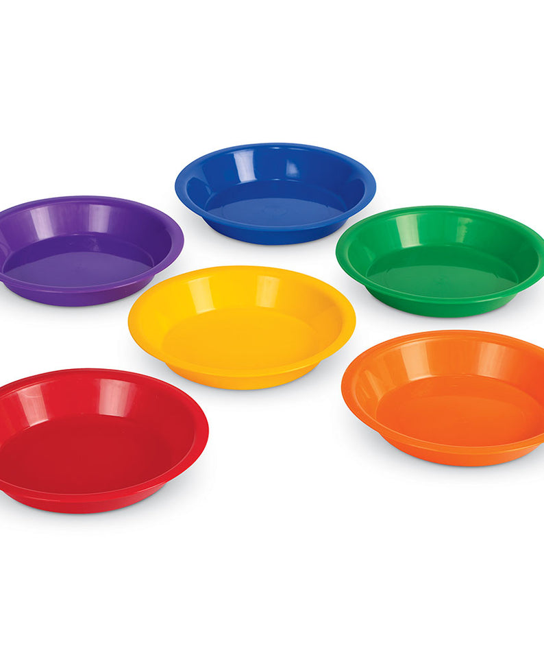 Learning Resources Sorting Bowls, Set of 6 Colourful Plastic Bowls for Early Maths and Sorting Activities, Classroom and Home Use, Ages 3+