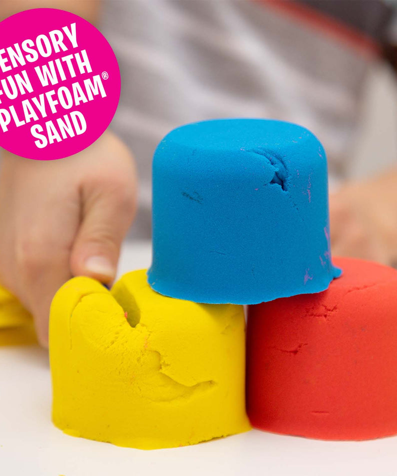 Learning Resources Playfoam Sand 8-Pack Sensory Play Sand for Fine Motor Skills and Calming Activity Never Dries Out Includes 8 Colors