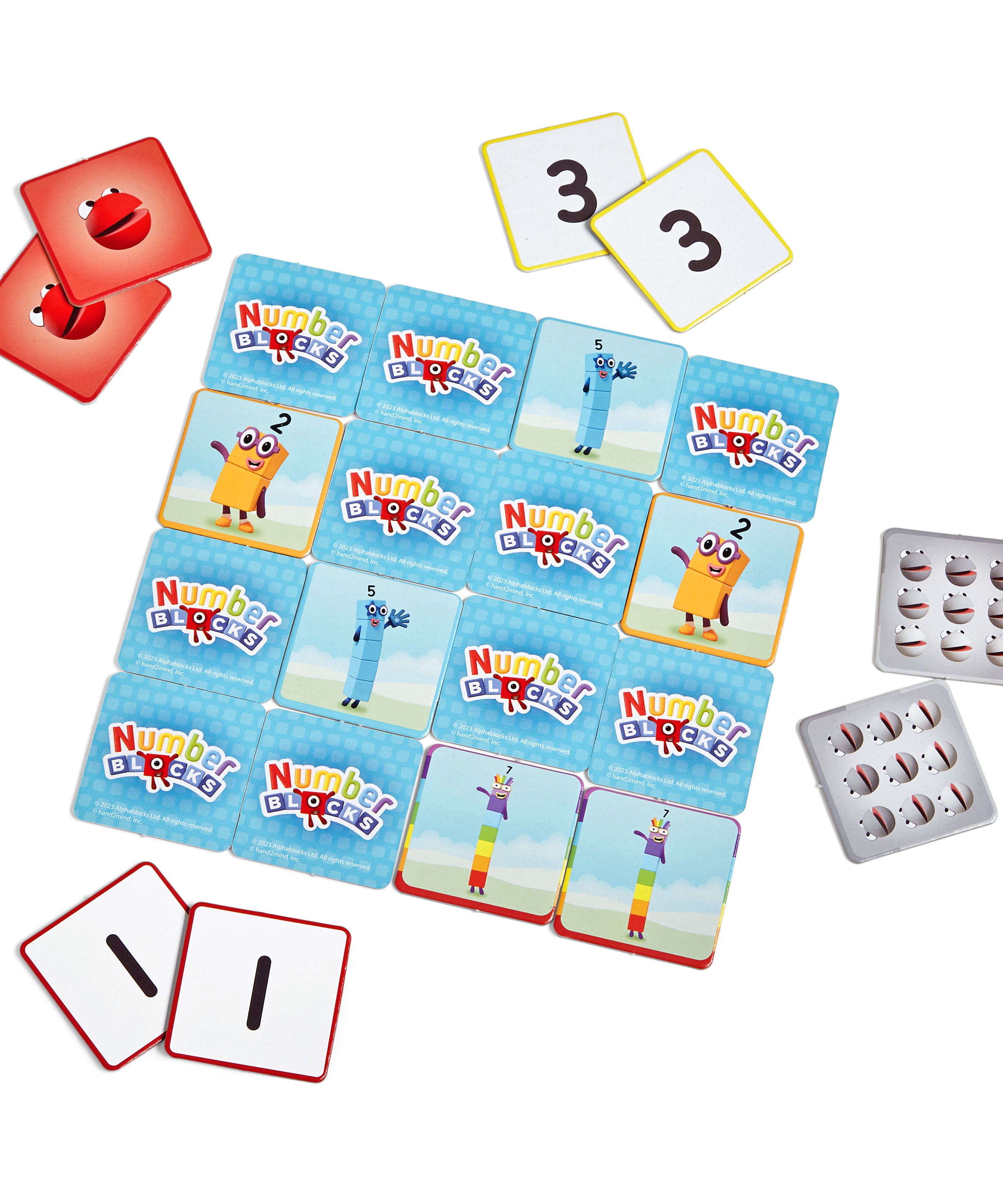 Learning Resources Numberblocks Memory Match Game, Fun and Educational Matching Game for Kids, Officially Licensed Learning Resources Product