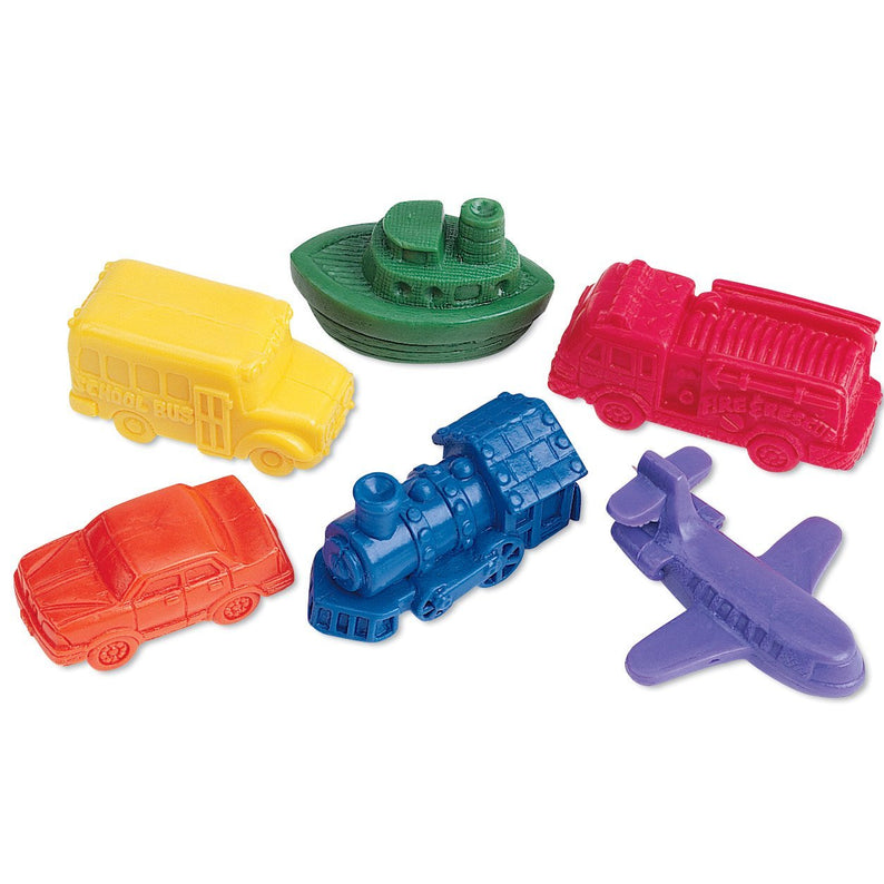 Learning Resources Mini Motors Counters, 72-Piece Set of Vehicle Counters for Counting, Sorting, and Imaginative Play, Includes Storage Tub, Ages 3 Plus