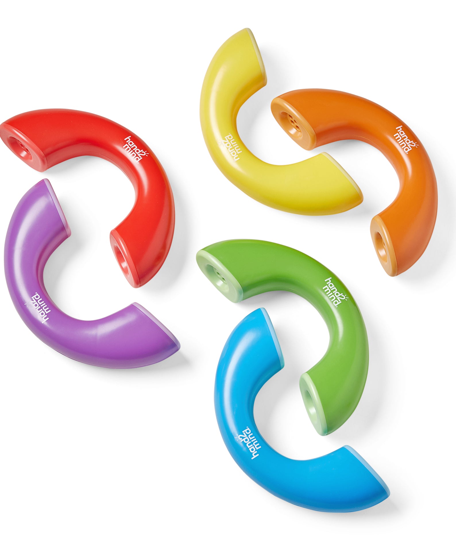 Learning Resources Phoneme Phones (Set of 6), Phonics and Speech Therapy Tool for Building Phonemic Awareness, Whisper Reading, and Pronunciation Practice, Ages 3+