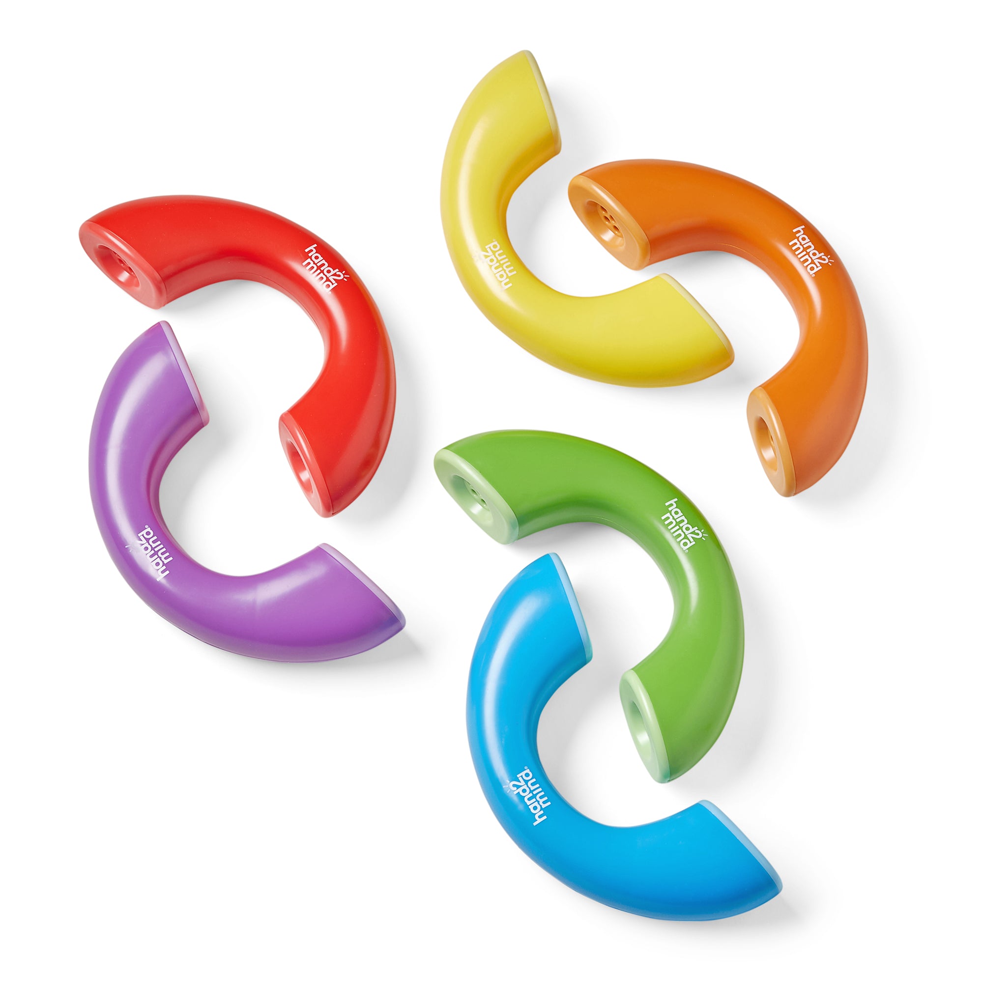 Learning Resources Phoneme Phones (Set of 6), Phonics and Speech Therapy Tool for Building Phonemic Awareness, Whisper Reading, and Pronunciation Practice, Ages 3+