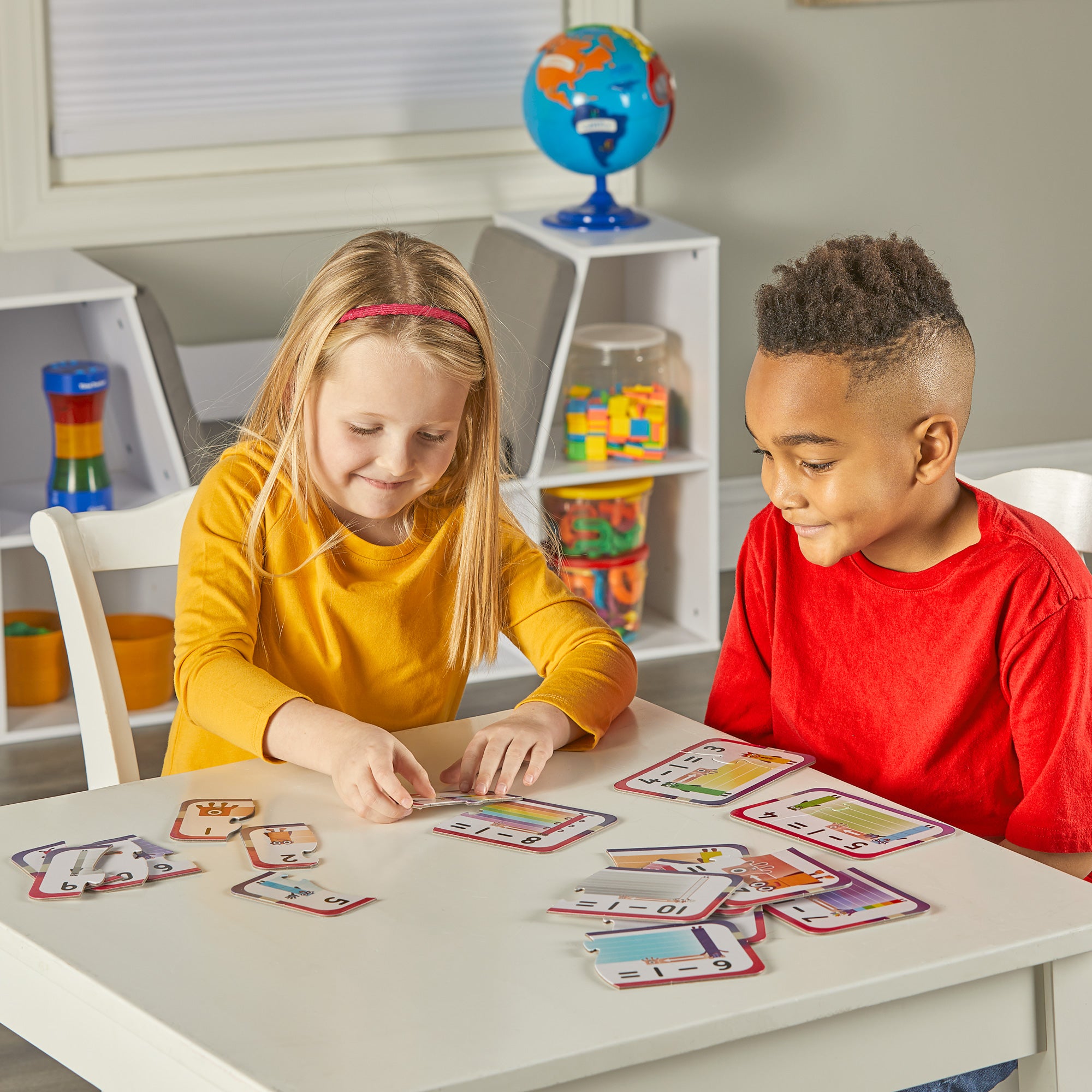 Learning Resources Numberblocks Adding and Subtracting Puzzle Set, Educational Jigsaw Puzzles for Early Math Skills, Officially Licensed Learning Resources