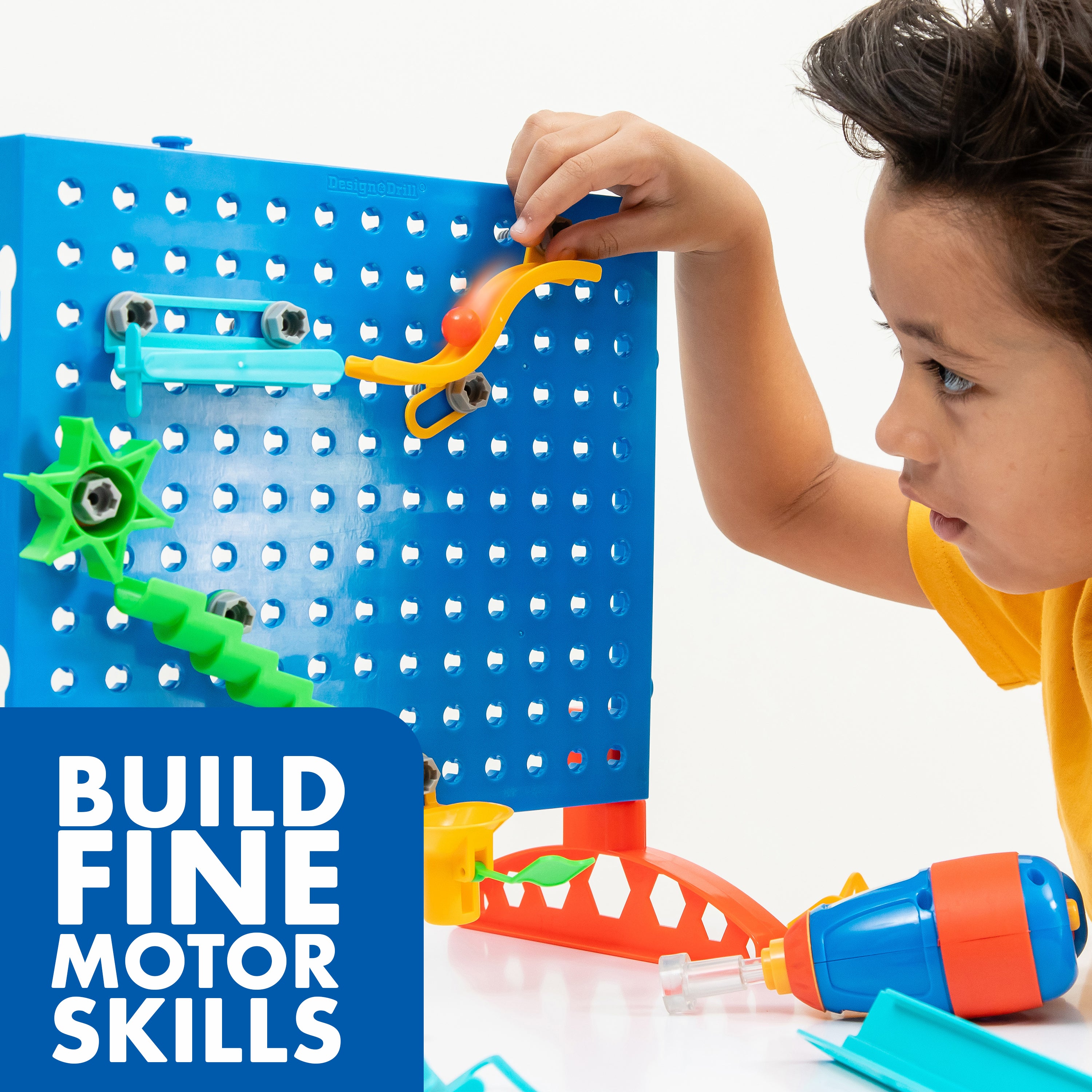 Learning Resources Design & Drill Marble Maze, STEM Construction Toy