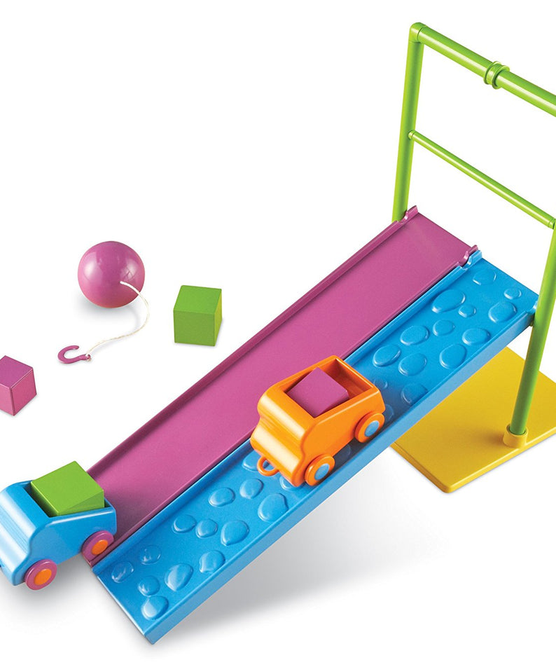 Learning Resources STEM Force and Motion Activity Set, Hands-On Science Kit for Kids, Ages 5+