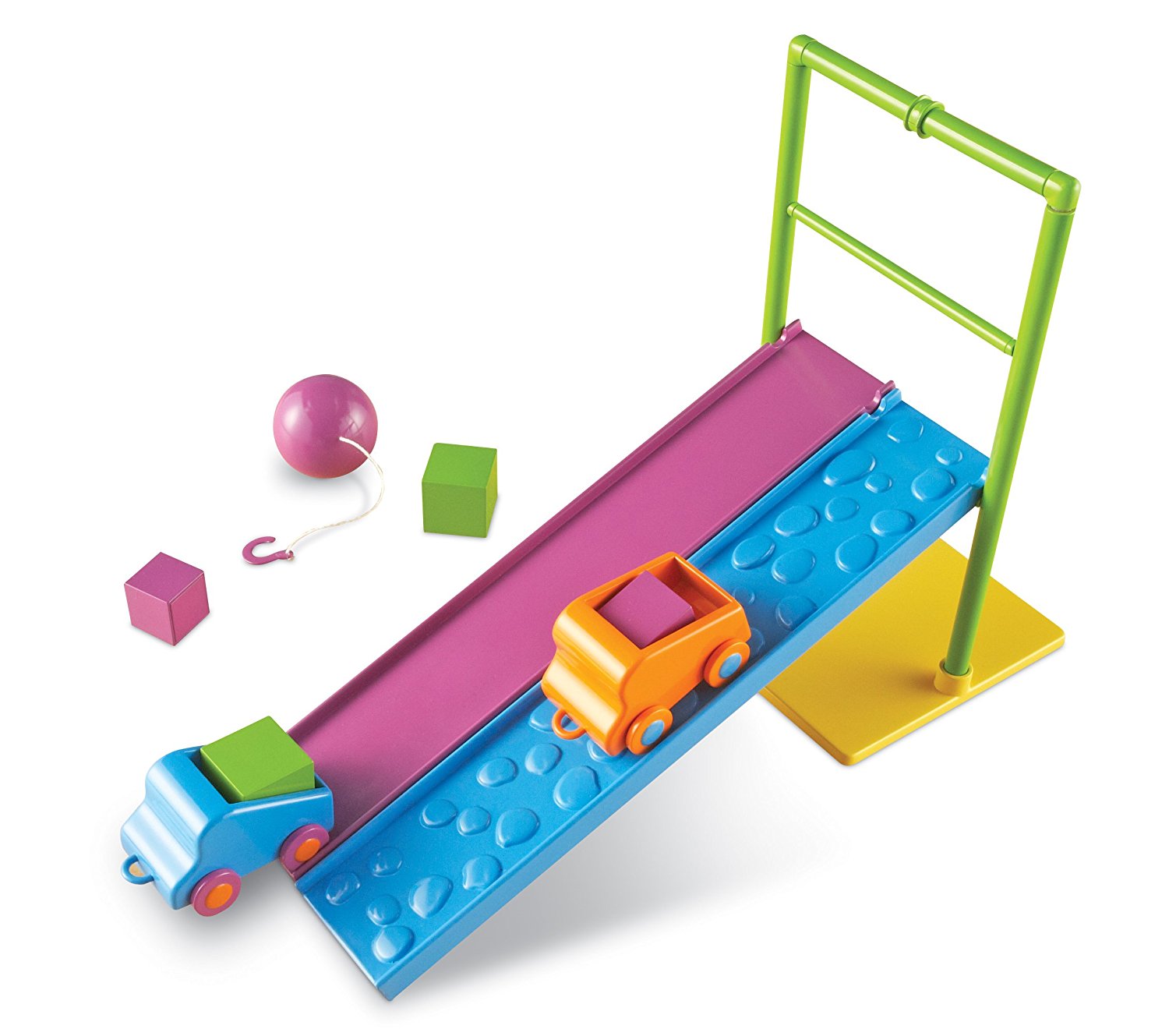 Learning Resources STEM Force and Motion Activity Set, Hands-On Science Kit for Kids, Ages 5+