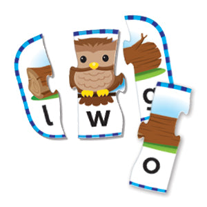 Learning Resources Spelling Puzzle Cards, 20 Self-Correcting Word Puzzles for Preschool and Early Literacy Skills, Ages 4+