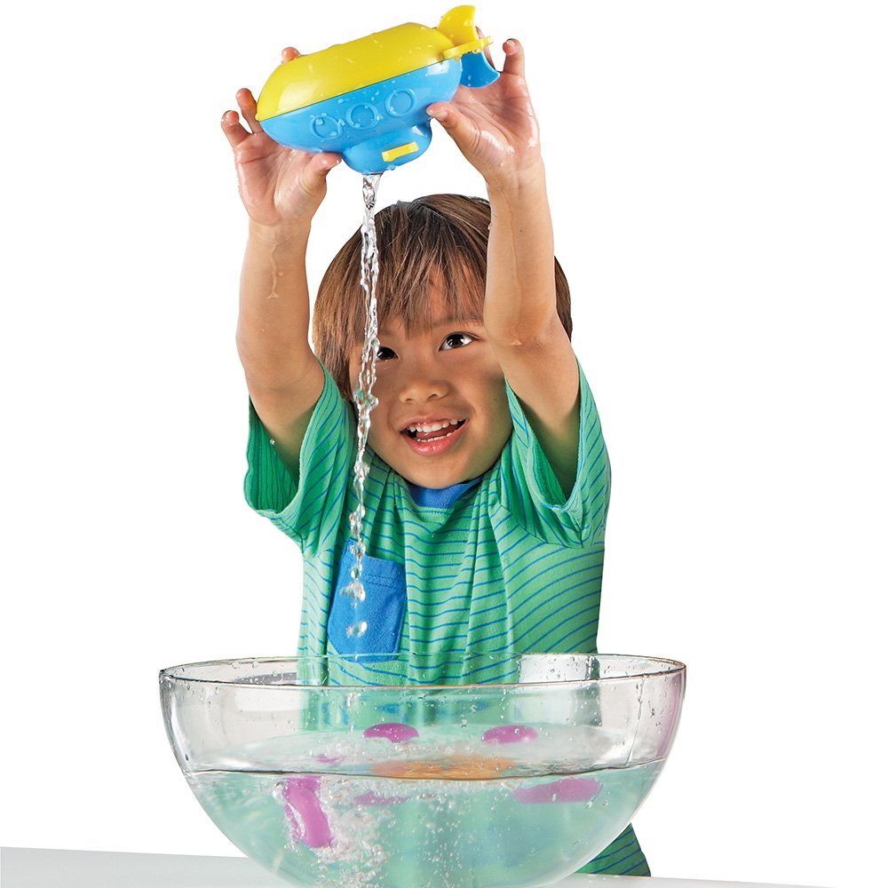 Learning Resources STEM, Sink or Float Activity Set, Hands-On Science Experiment Kit for Kids, Early Physics & Buoyancy Learning, Includes 10 Activity Cards & Multilingual Guide, Ages 5+