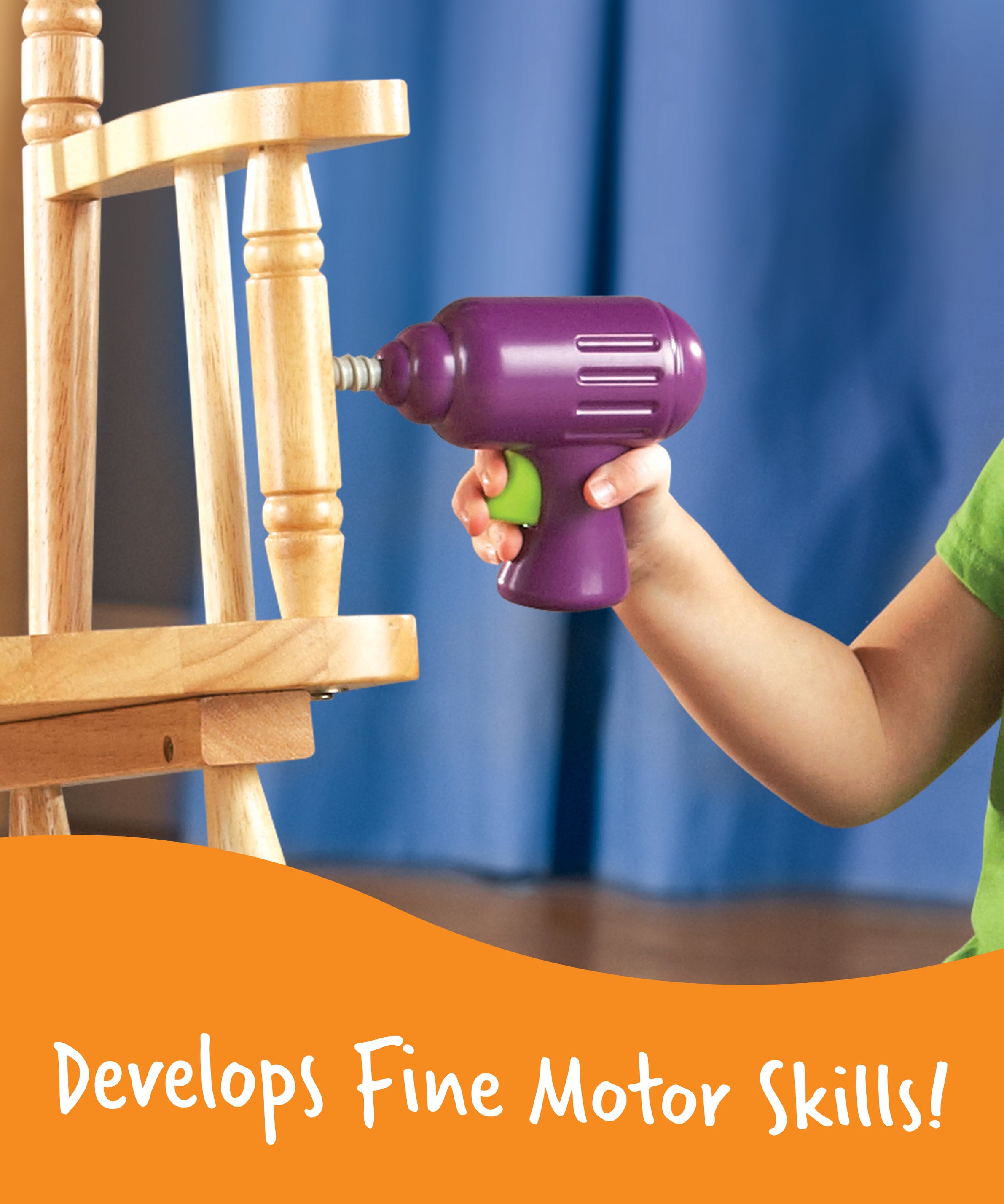 Learning Resources New Sprouts Fix It Tool Set Pretend Play Tools for Toddlers Ages 2 Plus