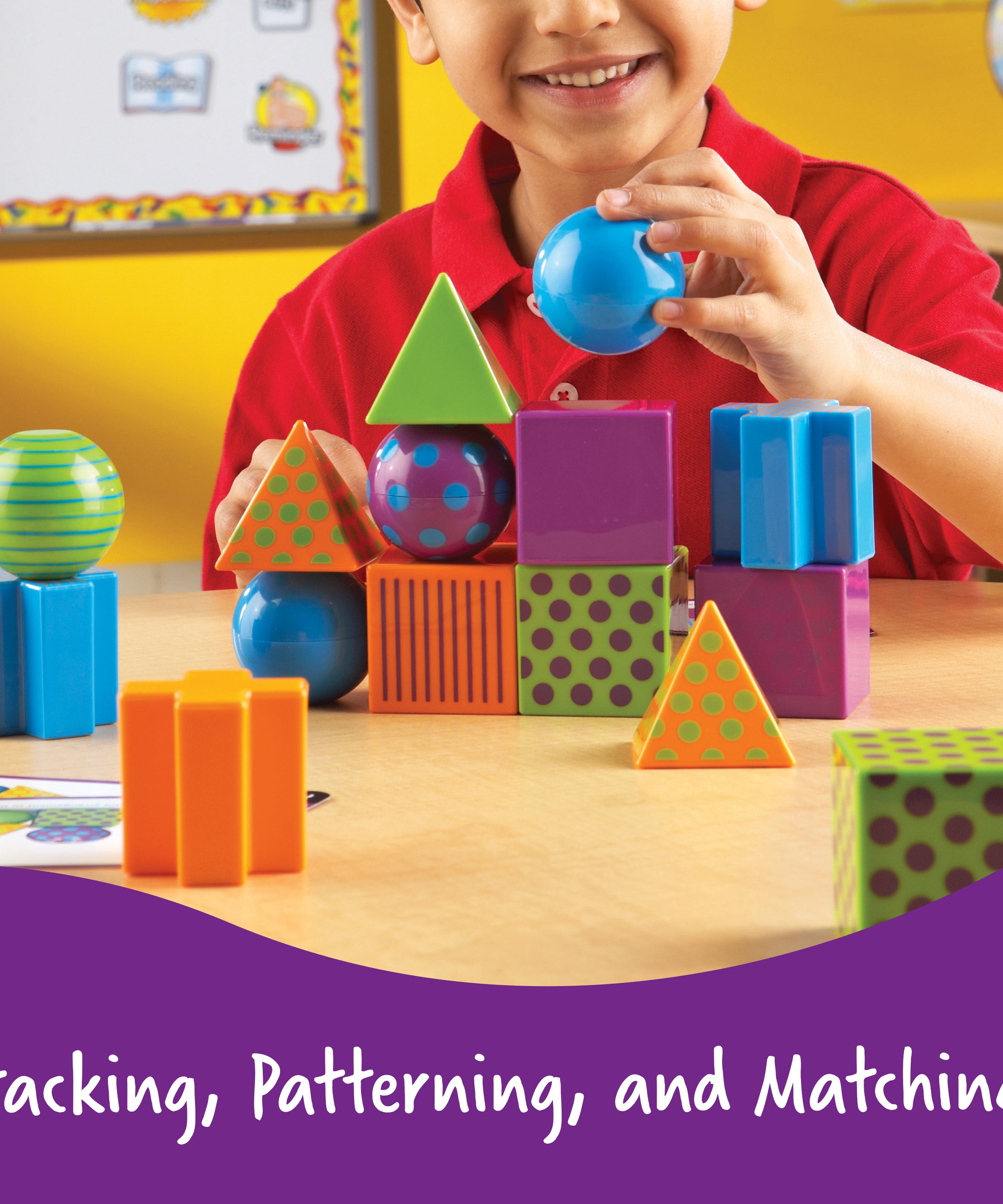 Learning Resources Mental Blox Critical Thinking Game, Pattern and Matching Game for Kids, Develop Memory, Problem Solving, and Recognition Skills, Includes 40 Challenges and 20 Chunky Plastic Pieces, For Ages 5+