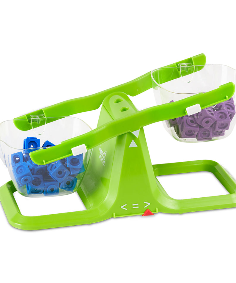 Learning Resources Nestable Bucket Balances (Set of 4), Math Manipulative Scale for Learning Weight, Volume, and Equivalency, Ideal for Kids Aged 3+