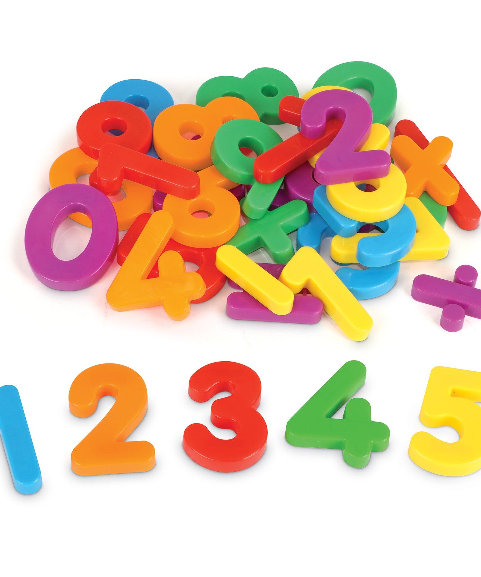 Learning Resources Jumbo Magnetic Numbers & Operations, 36-Piece Set for Early Maths Skills, Large, Easy-to-Handle Number & Symbol Magnets, Ideal for Whiteboards & Fridges, Ages 3+