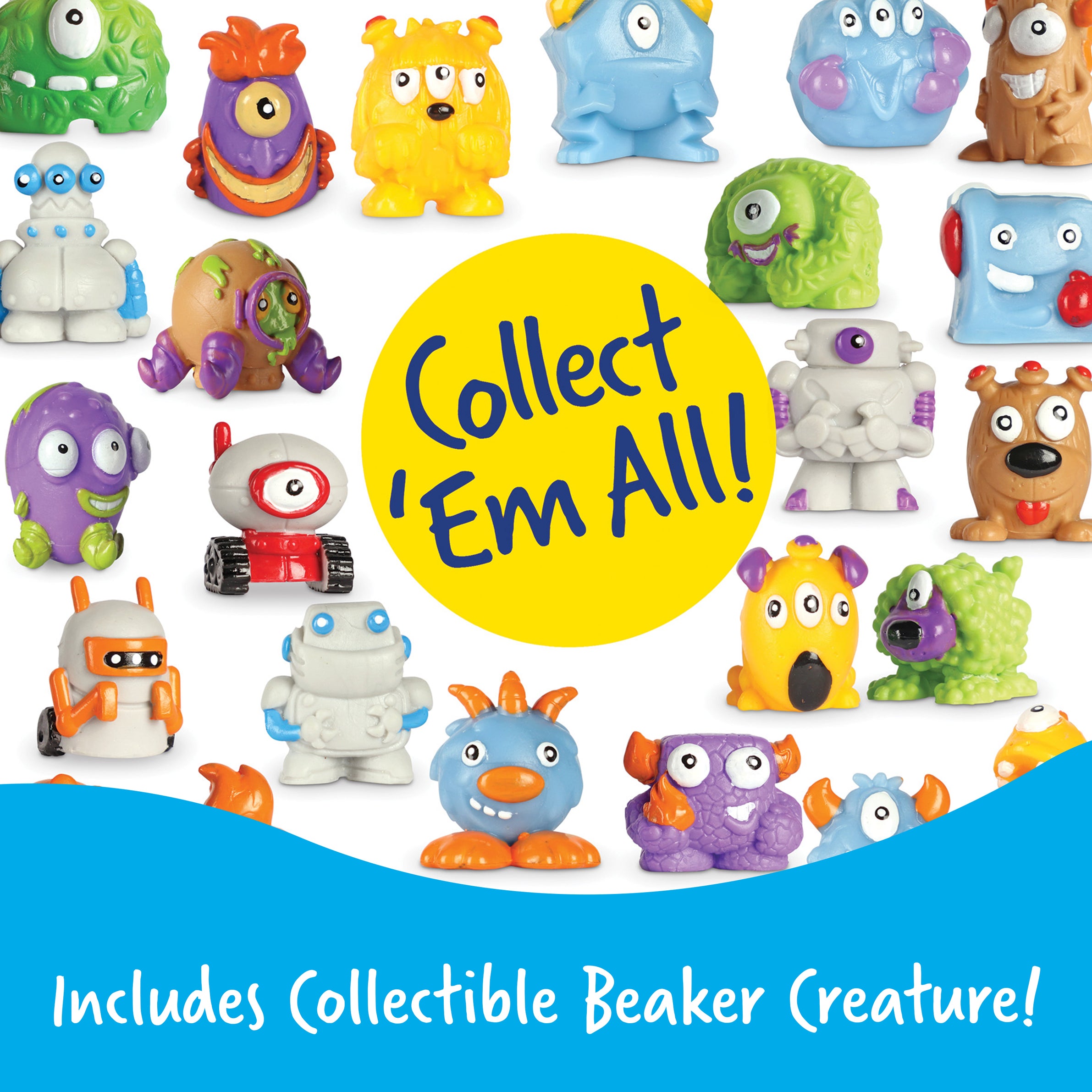 Learning Resources Beaker Creatures Bubbling Volcano Reactor, Science Experiment Kit with Surprise Creature and Activities, Ages 5 Plus