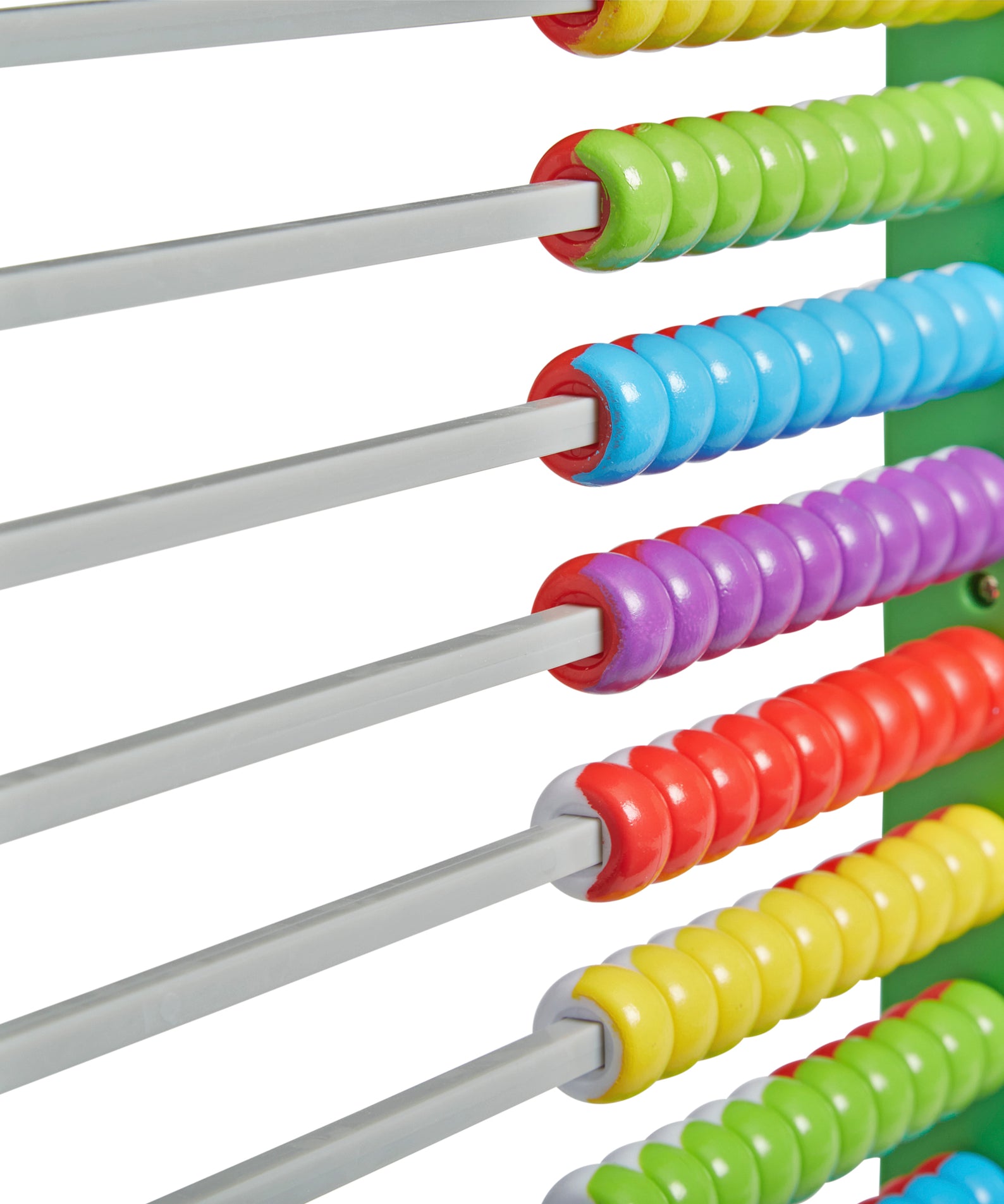 Learning Resources Double-Sided Abacus, Colour-Changing Abacus and Rekenrek for Early Math Skill, Counting, Addition, and Subtraction Tool for Kids, Durable Plastic Frame, Ages 3+