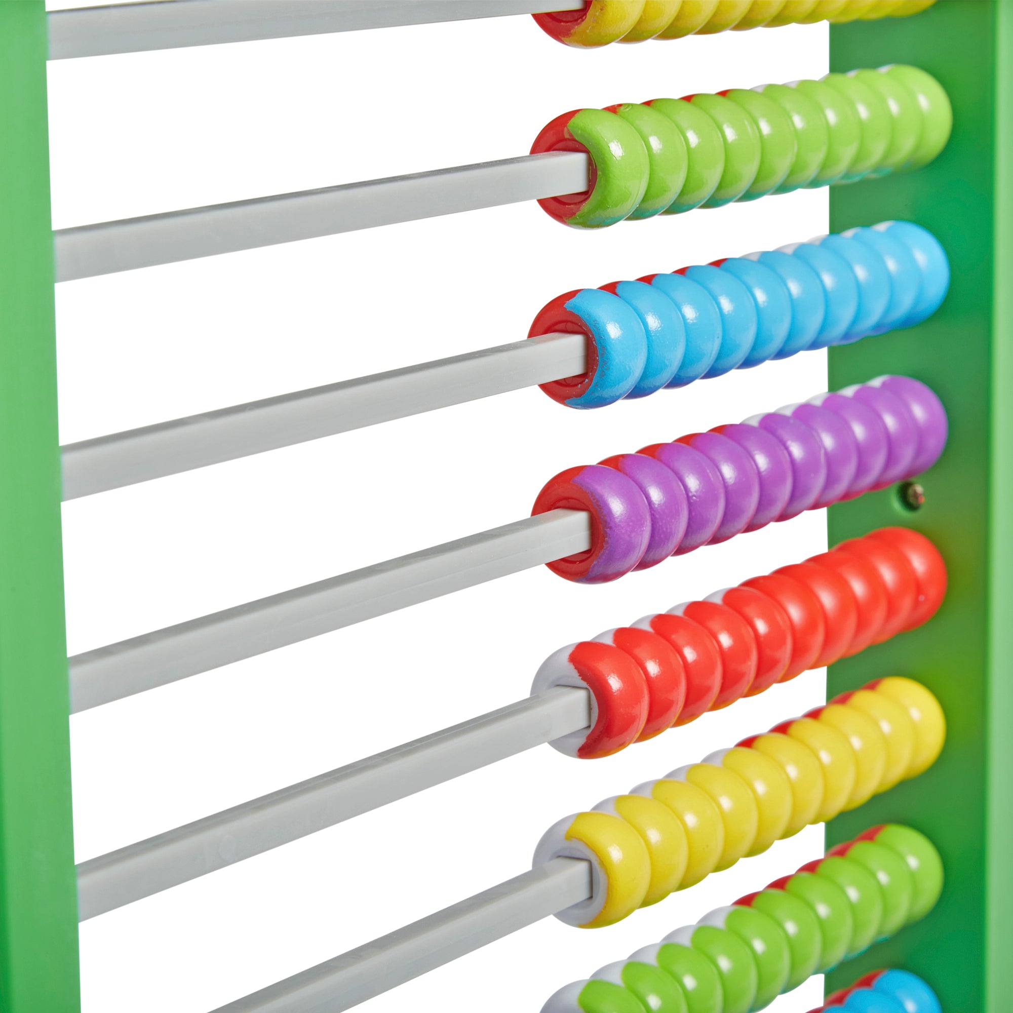 Learning Resources Double-Sided Abacus, Colour-Changing Abacus and Rekenrek for Early Math Skill, Counting, Addition, and Subtraction Tool for Kids, Durable Plastic Frame, Ages 3+