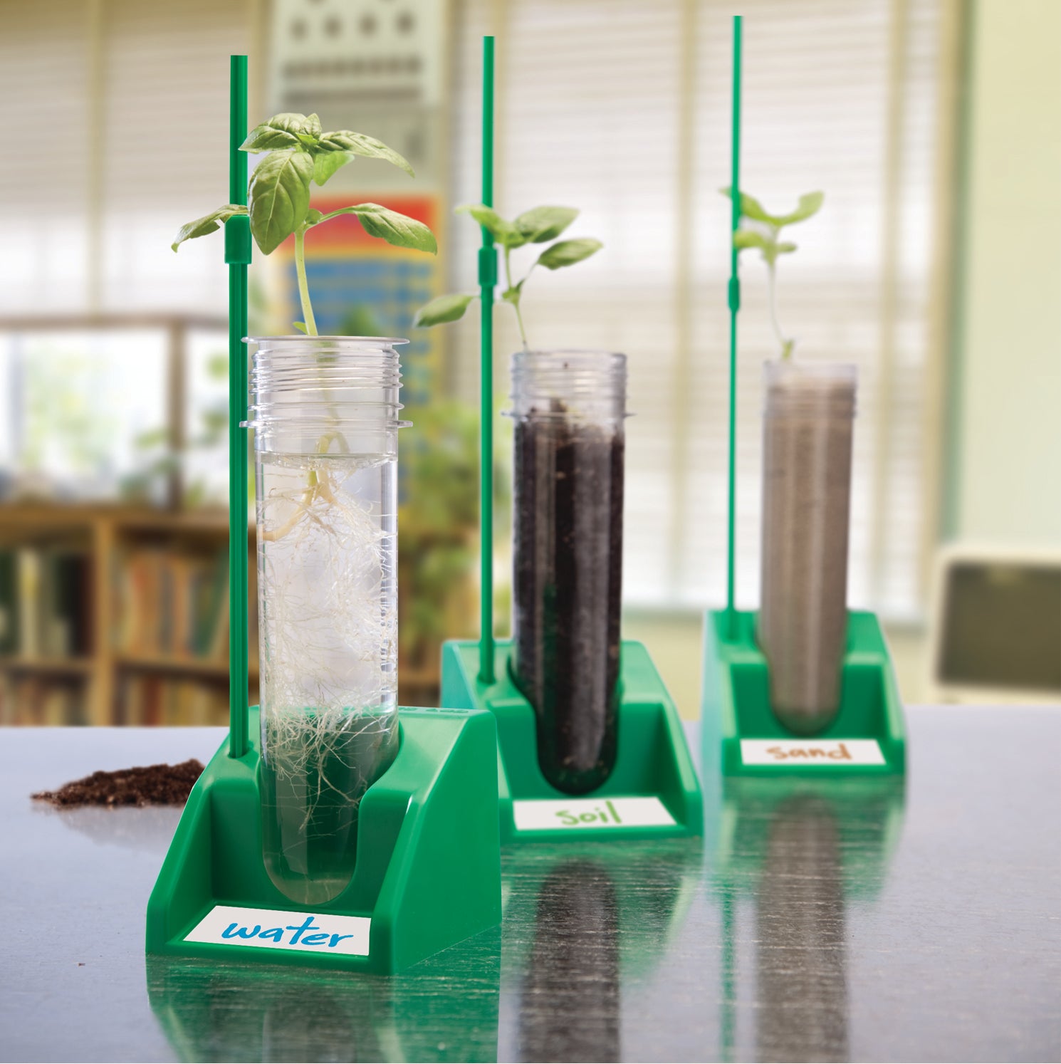 Learning Resources Hydroponics Demonstration Lab, 360° Viewing for Plant Growth Observation, STEM Educational Kit, Ages 5+