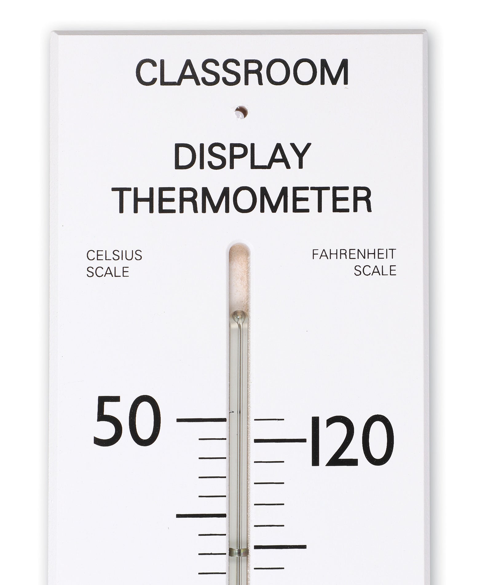 Learning Resources Giant Classroom Thermometer, 76cm Wall-Mountable Indoor/Outdoor Thermometer with Celsius & Fahrenheit Scales, Durable, Break-Resistant Design, For Kids Ages 6+