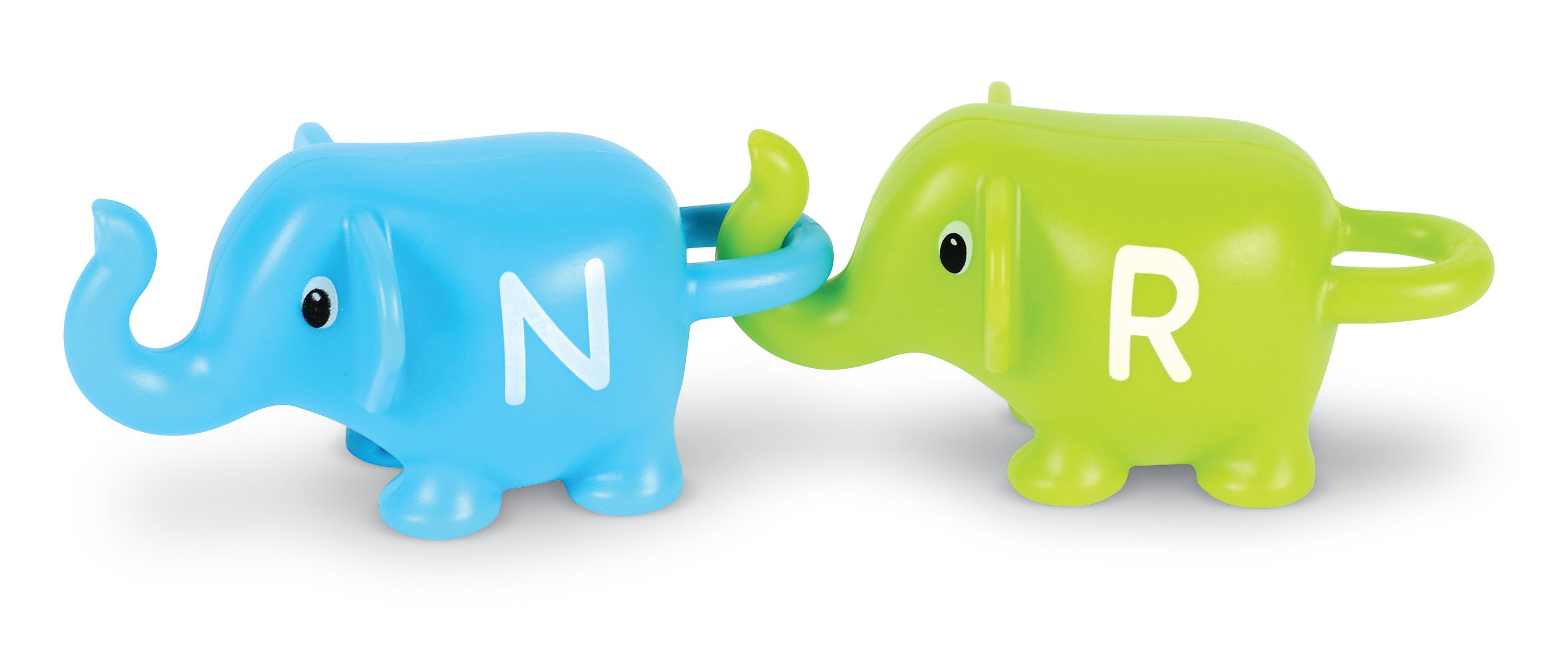 Learning Resources Snap-n-Learn ABC Elephants, 26-Piece Alphabet Learning Toy Set for Letter Matching and Fine Motor Skills, Ages 2 Plus