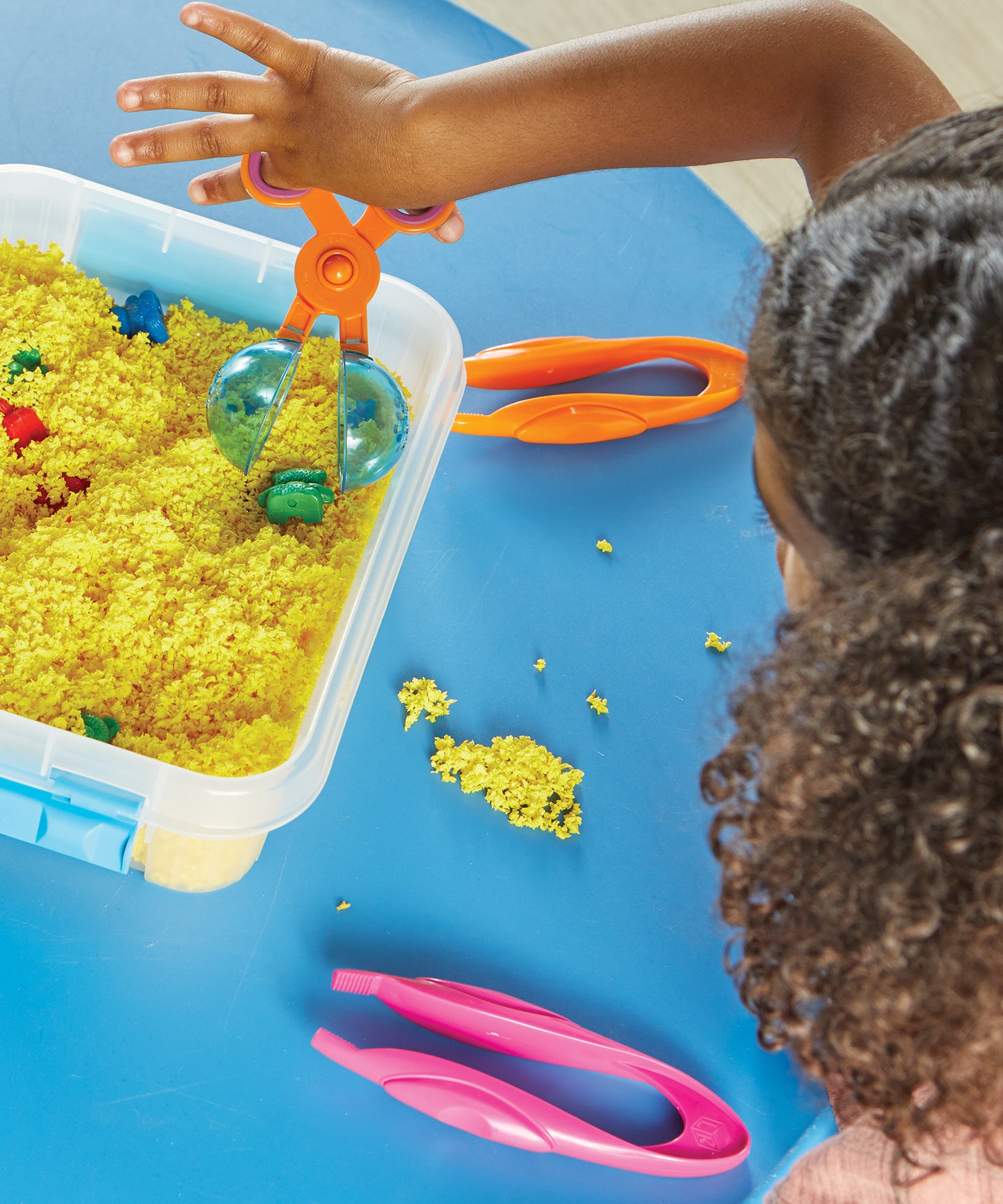 Learning Resources Helping Hands Fine Motor Tools Classroom Set, 24-Piece Set for Preschool & Early Learning