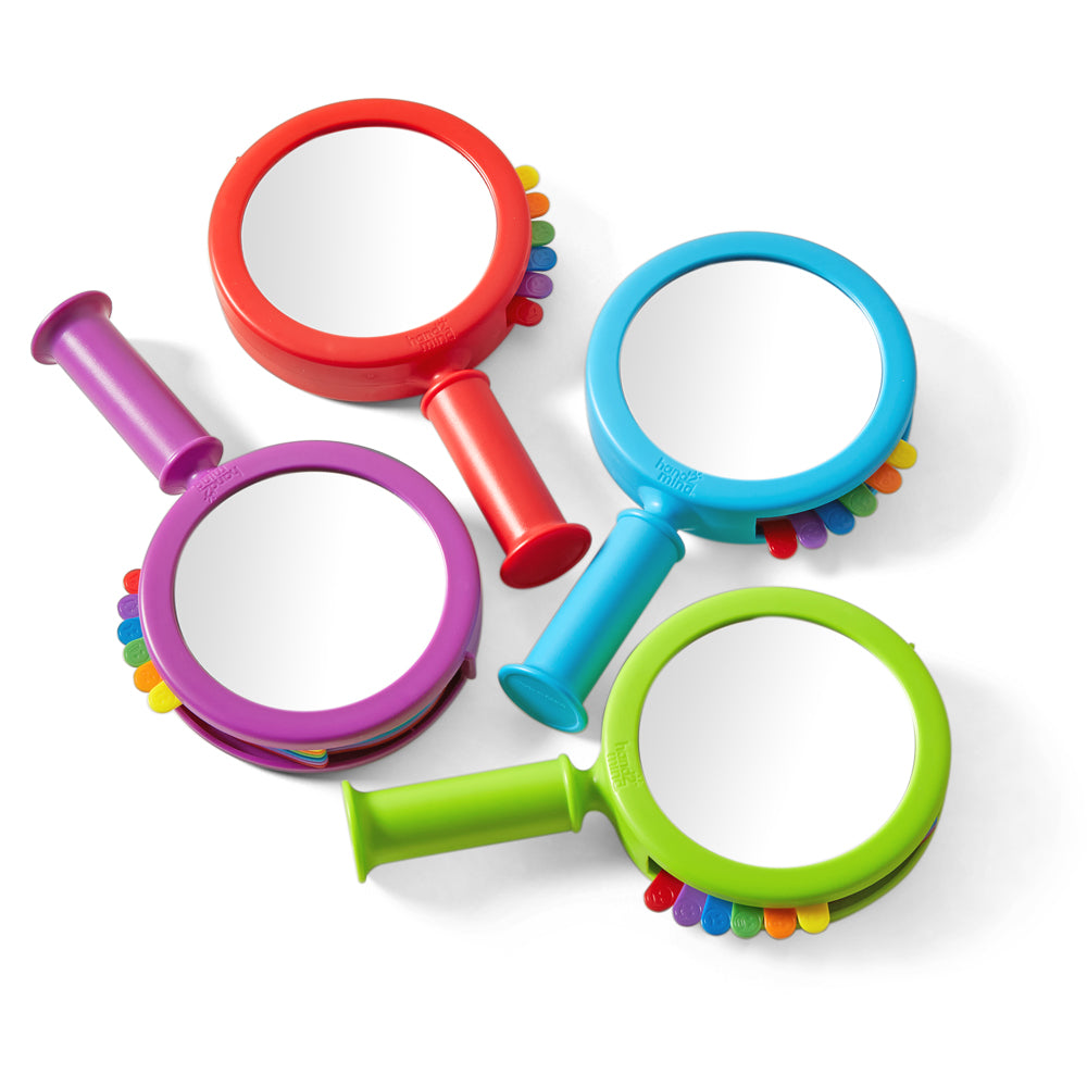 Learning Resources See My Feelings Mirror Set of 4 Emotional Recognition Tool for Kids Ages 3 Plus